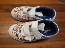 Puma Sneakers Unisex, weiß bunt Gr. 32 Sportschuhe Klettverschluss