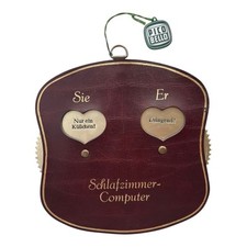 Schlafzimmer Computer Schild