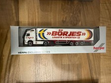 HERPA Volvo FH GL Kühlkoffer-Sattelzug "Börjes" Schweden