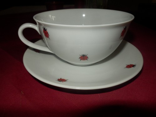 Teetasse mit untertasse - teetasse,