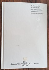 IWC Katalog "Die Uhren von