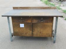 Werkbank 142,5 x 82 x 80 cm Werktisch Arbeitstisch Industrie Möbel Design