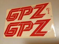 Aufkleber 1 Paar   Kawasaki GPZ   NOS