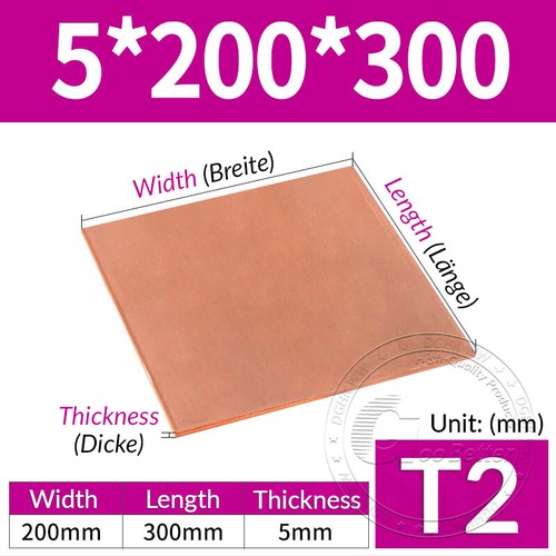 Kupferblech kupferplatte - t2,