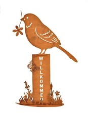 Gartendeko Rost Deko Figur