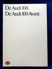 AUDI 100  100 Avant Typ 44 Prospekt 8.1984 niederländisch
