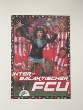 AUFKLEBER**1.FC UNION BERLIN**INTER-GALAKTISCHER FCU**NEU**RAR