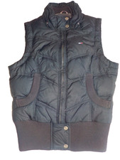 Tommy Hilfiger warme Stepp-Jacke / Daunen  Weste, Schwarz, Größe XS