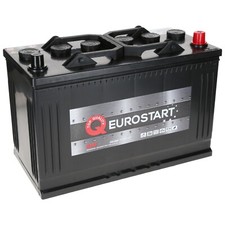 LKW Batterie 12V 110Ah 800 A Eurostart Starterbatterie Schlepper Traktor Bagger