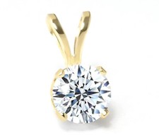 Diamant anhänger 585 - anhänger,