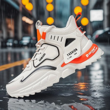 ÜBERGRÖSSE Herren High Top Schuhe, bequeme rutschfeste Schuhe für Outdoor Aktivitäten