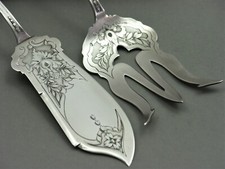 Jugendstil Fischvorleger Fisch