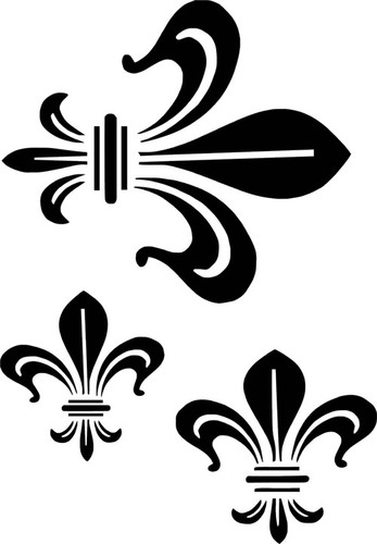 Stencil laser schablone 3 - a4,