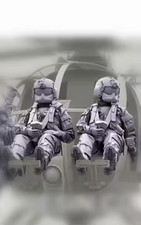 1:35 Resin Helicopter Piloten