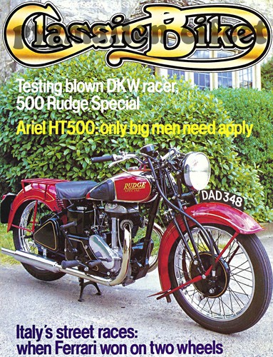 Classic bike 1982 - 1982, 500cc