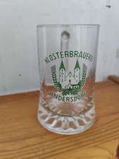 Alter Glaskrug Klosterbrauerei Indersdorf (Kein Eichstrich, ca, 0,3 L)  +2010