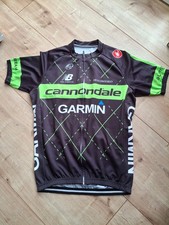 Cannondale Garmin Castelli  New Balance - Team Radtrikot - Full Zip Herren Large