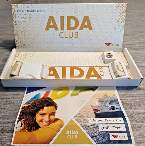 Aida club treue fan koffergurt - club,