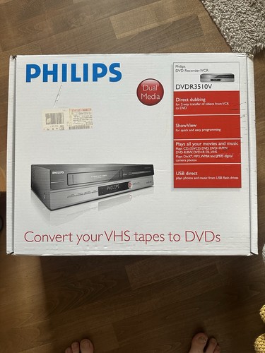 Philips dvdr3510v vhs dvd - dvdr3510v, /