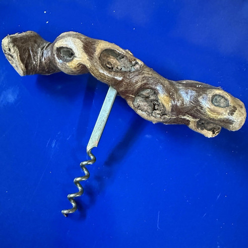 Korkenzieher mit holzgriff - mit, in