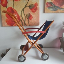 Holzpuppenwagen alt - holzpuppenwagen,