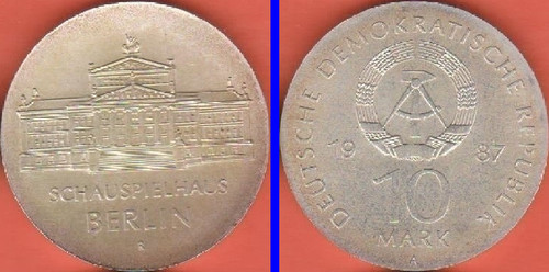 1987 ddr schauspielhaus berlin - ddr,