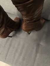 Buffalo Stiefel High Heels Gr 39 Getragen Extrem  Absatz Echtleder