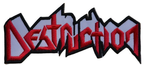 Destruction logo cut out - -,