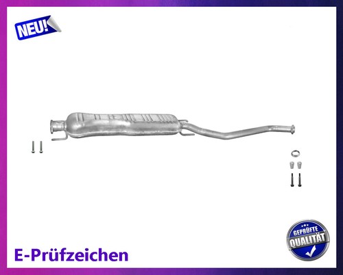 Mittelschalldämpfer für opel - mittelschalldämpfer,