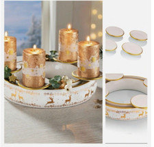 Kerzentablett Adventskranz