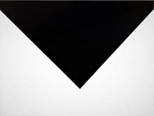 PLEXIGLAS® Acrylglas Platte 3mm schwarz Kanten POLIERT Zuschnitt 