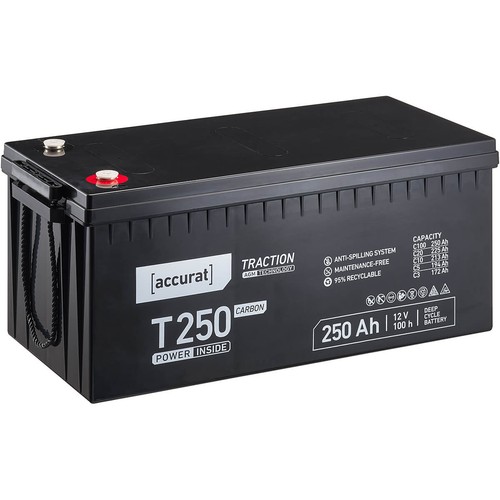 Carbon batterie 12v 250ah - batterie,