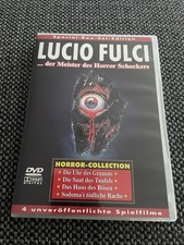 LUCIO FULCI Horror-Collection - 4 Filme auf 2 DVD’s - FSK 18 Neuwertig!