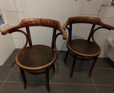 Bugholzstuhl Stuhl Antik Kaffeehaus 2 Stühle alt Thonet?  Esszimmer Jugendstil 