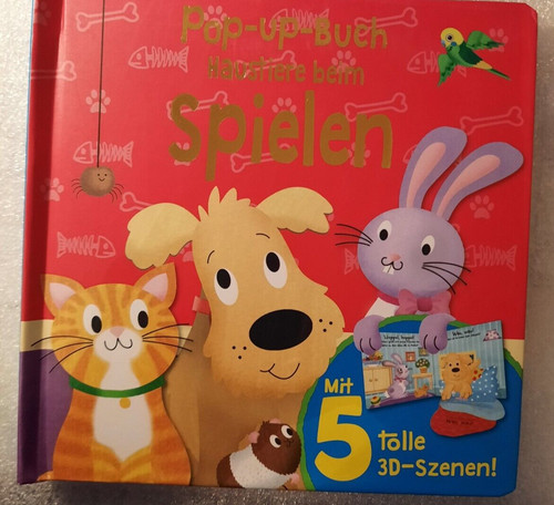 Pop buch haustiere - pop-up-buch, beim