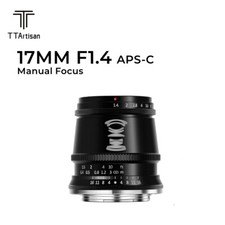 TTArtisan 17mm F1,4 APS-C Manueller Fokus Weitwinkel Kamera Objektiv für Fuji