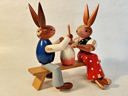 Große osterhasen liebesbank - große,