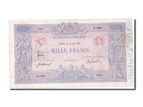 Geldschein frankreich 1000 - geldschein,,