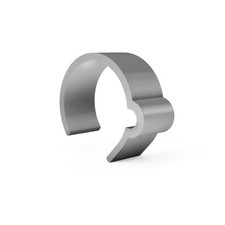 25x Außen Dachrinnen-Clips