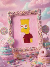 Bild Bart Ein Kunstwerk Das