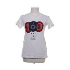 Pyrenex, T-shirt, Größe: 40, CLPYR-82, Weiß/Rot/Blau, Baumwolle/Elasthan -4sP