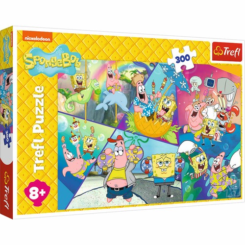 Trefl puzzle spongebob - puzzle,