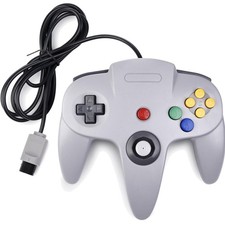 Grau N64 Controller mit
