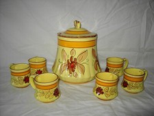Bowle Service  Set Keramik