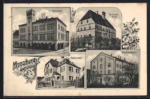 Ansichtskarte moosburg - ansichtskarte,