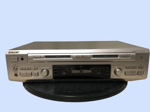 Sony mds mini disc - sony, deck