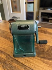 Vintage A.W. Faber Castell 52/25 Bleistiftanspitzer – Metall – Bastler/Deko