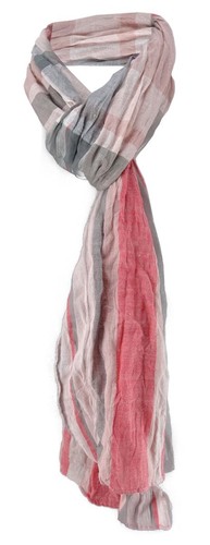 Gecrashter schal rosa - gecrashter,