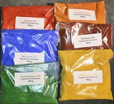 Pigmentpulver set 6 - pigmentpulver,