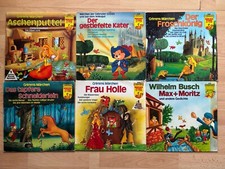 6 Kinderschallplatten Intercord, Frau Holle, Aschenputtel, Der Froschkönig, … LP